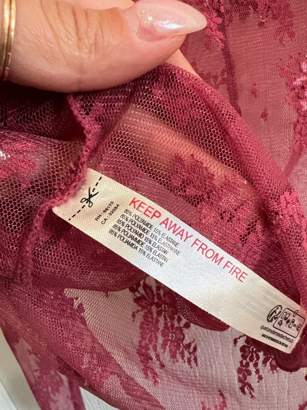 FREE PEOPLE Women’s Lady Lux Layering Top Rose